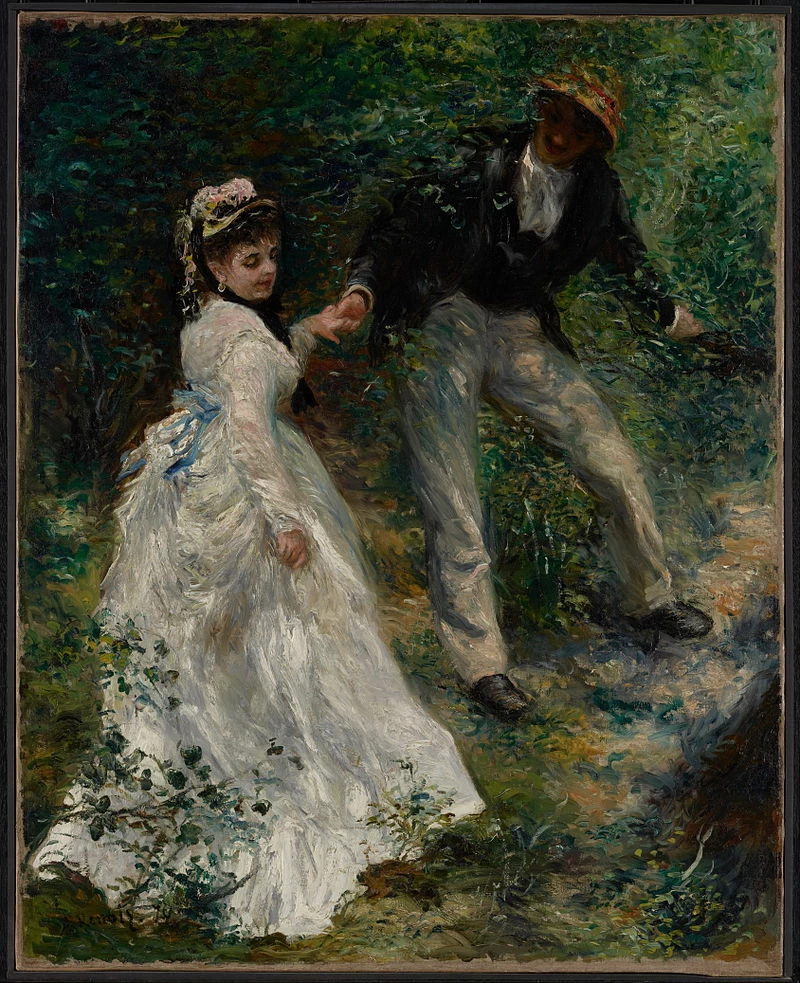 La passeggiata - 1870, J. Paul Getty Museum, Los Angeles